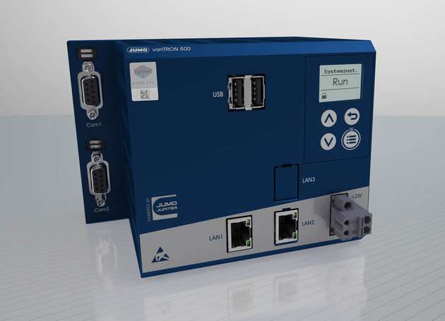 Basis des Jumo variTRON 500 ist eine Hardware-Plattform mit einem 800-MHz-Prozessor.