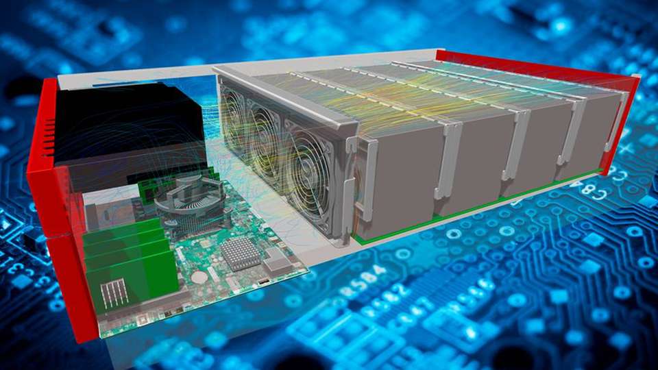 Fotorealistische Ergebnisdarstellung: Mit 6SigmaET ist die Zukunft in der Elektroniksimulation gesichert.