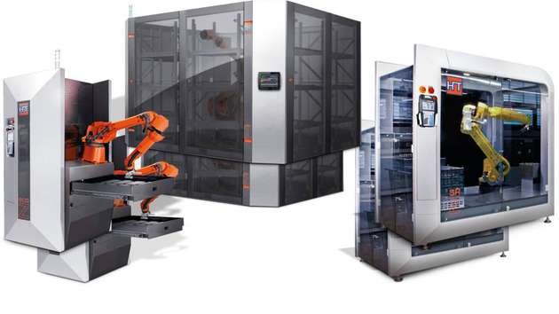 Von klein bis groß – die modularen Roboterzellen von HandlingTech sind ein effizienter Grundstein für die wirtschaftliche automatisierte Fertigung.