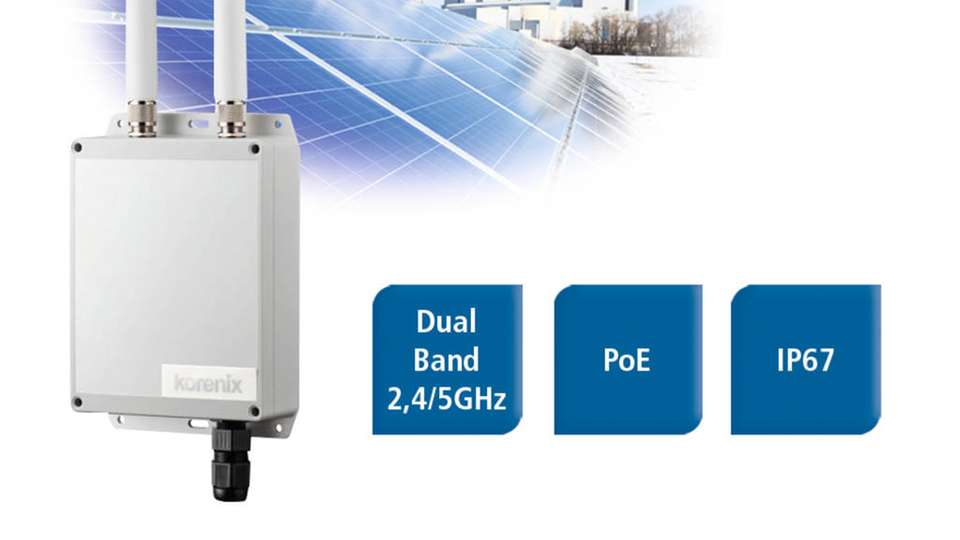 Wireless Access Point überbrückt große Entfernungen