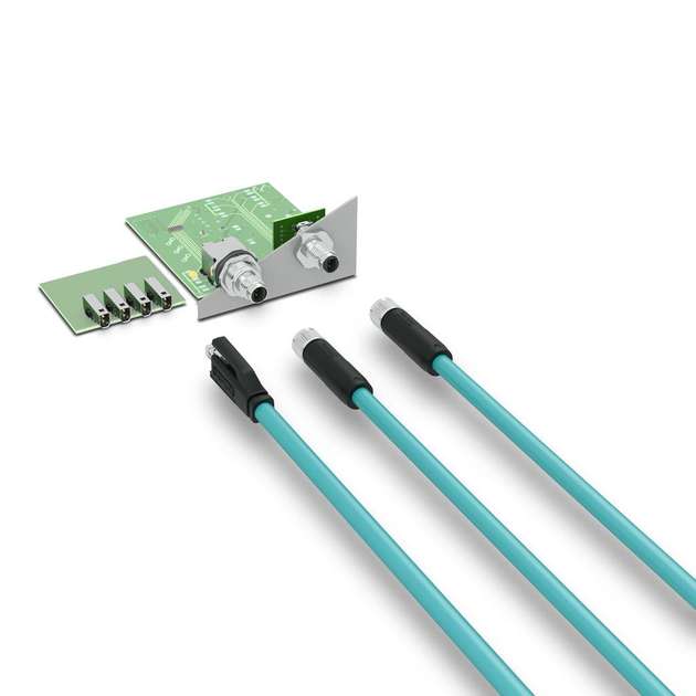 Unterschiedliche Steckverbinderausführungen sorgen für eine einfache Geräteintegration.