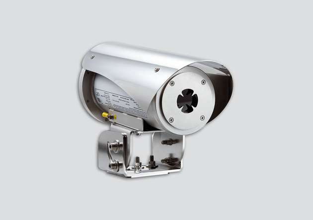 Die Thermalkamera ist ideal in der Containerüberwachung der Zonen 1, 2, 21 und 22. 