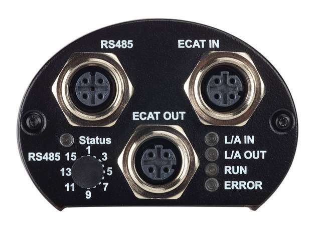 Auch EtherCAT-Ausgänge sind jetzt für höheren Datendurchsatz verfügbar.