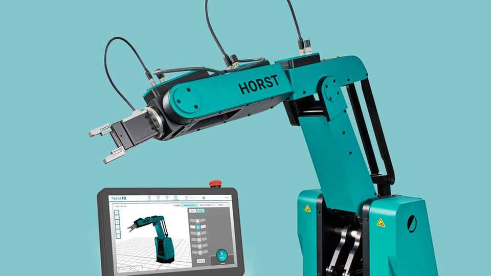 Industrieroboter Horst900 – einfache Bedienung, Flexibilität und überschaubare Kosten.