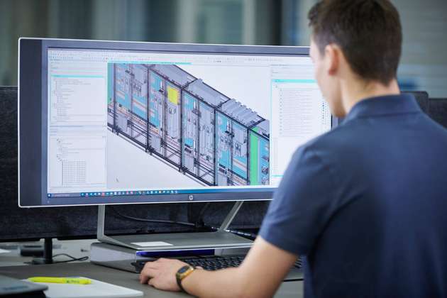 Alle Maschinen von W. Althaus verarbeiten Daten aus Eplan Pro Panel, einer Software zur dreidimensionalen Aufbauplanung von Steuerungs- und Schaltanlagen.