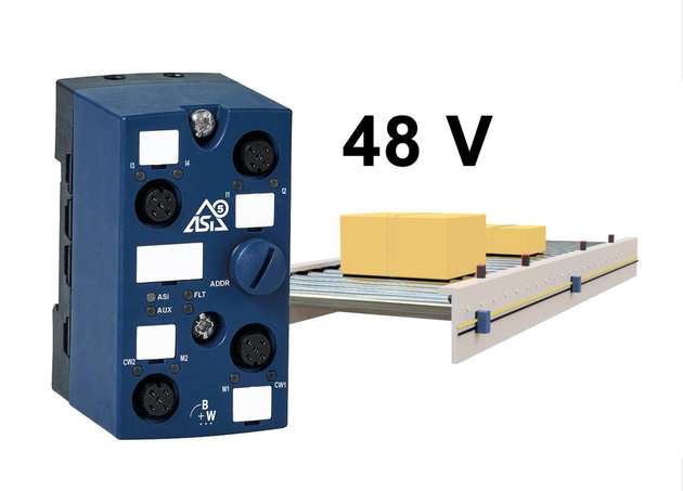 Motormodul BWU4212 für zwei 48 V Motorrollen.