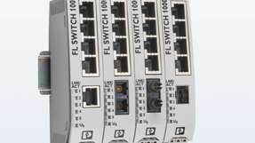 Mit den Switches der FL SWITCH 1000-Serie von Phoenix Contact bringen Sie Ihre Daten in kürzester Zeit durch das Netzwerk.