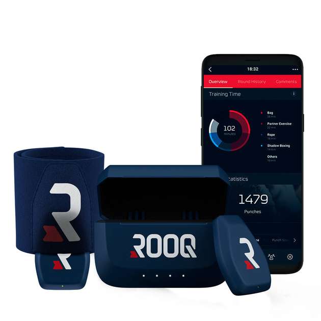 Über Sensoren, App und ein Online-Portal erhalten Boxer detaillierte Informationen über ihre Trainingseinheiten.
