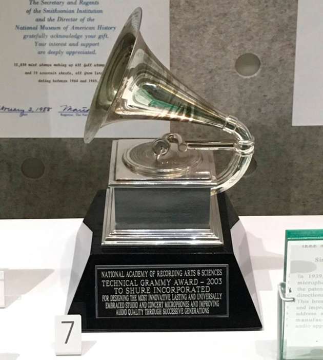 Er wird von der US-amerikanischen Recording Academy seit 1994 vergeben: der Technical Grammy Award.