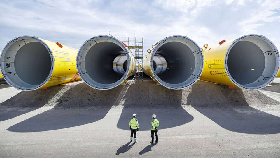 Im Juli startete der Bau des weltweit größten Offshore-Windparks vor der Küste Holland.