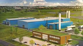 Die weltweit erste dezentrale Energiefabrik entsteht im Energiedorf Lübesse, südlich von Schwerin.