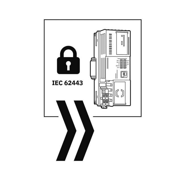 Die PLCnext-Steuerung erfüllt alle Secure-by-Design-Anforderungen.