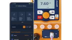 Die Dulconnex-Blue-App verwandelt Smartphones und Tablets in zentrale Steuereinheiten, unter anderem für Pumpen wie die Magnet-Membrandosierpumpe Gamma/ X.