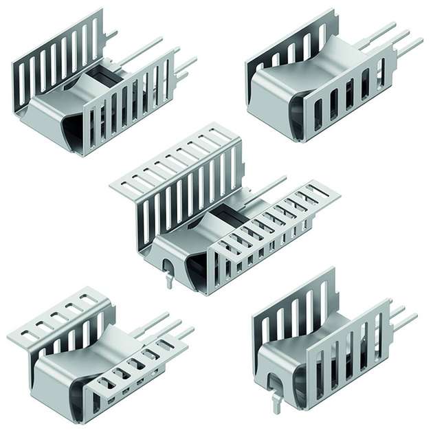 Speziell entwickelte Board-Level-Kühlkörper mit vielzähligen Eigenschaften, gefertigt aus Kupfermaterial, liefern eine effiziente und kompakte Entwärmungslösung auf der Leiterkarte.