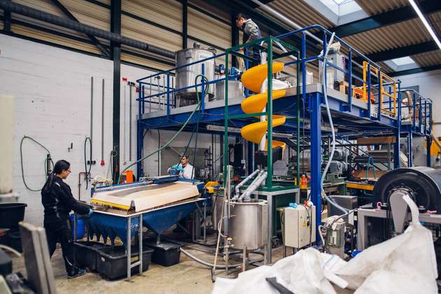Im Institut für Aufbereitung der TU Clausthal werden neue Recyclingtechnologien entwickelt.