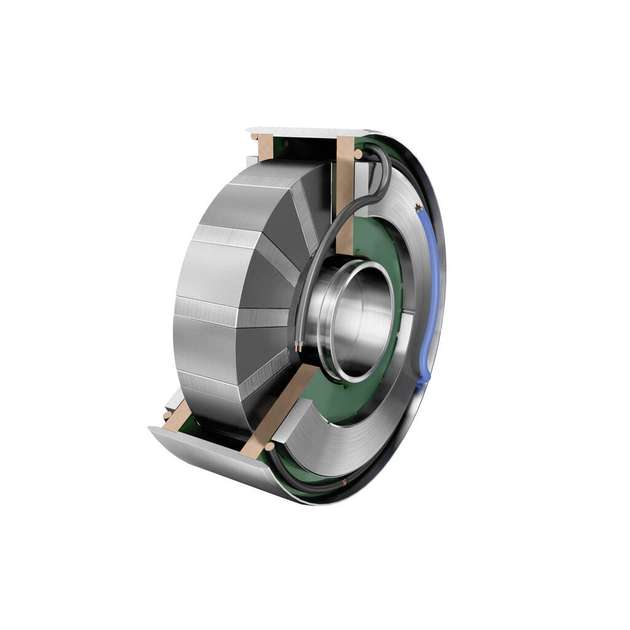 Neu in der Robotik: Axialfluss-Maschinen mit Spulen in PCB-Bauweise. Eine besonders hohe Drehmomentdichte zeichnet die neuen UPRS-Motoren von Schaeffler aus.