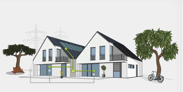 Mehrfamilienhäuser sind ideal geeignet für das Energy-Sharing-Projekt von Pionierkraft.