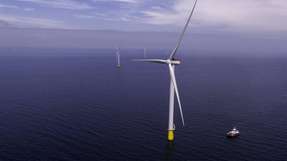 Die 72 Windkraftanlagen von Kriegers Flak sind jeweils 188 m hoch und können pro Jahr 604 MW Strom erzeugen.