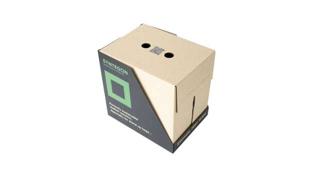 Der Sammelpacker Elematic 2001 WAH stellt Schachteln aus Voll- und Wellpappe verschiedener Qualität her, darunter Grasfaserwellpappe.