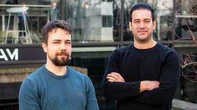 Die beiden Firmengründer Akram Alraai (rechts) und Dominik Adamowski