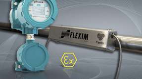 Der neue Durchflussmesser Fluxus F/G831 ist Ex-zertifiziert und verfügt über eigensichere Eingänge.