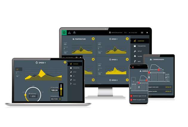 atvise setzt voll auf Web-Standards und bietet so unbegrenzte Freiheiten im User Interface Design.