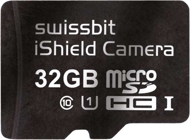 Sicherheit per Plug and Play: die microSD-Karte Swissbit iShield Camera