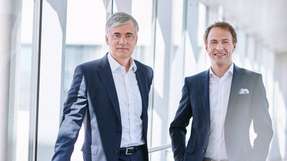 Michael Krüger und Heino Feige, bisheriger und neuer CEO bei Gisa.