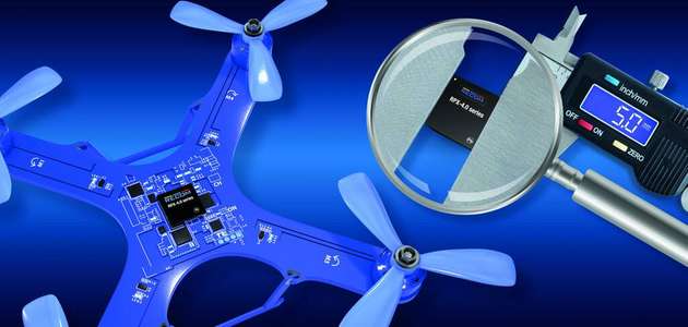 Mit der 3DPP-Technologie von Recom hat der RPX-4.0 eine deutlich höhere Leistungsdichte als herkömmliche Wandler.