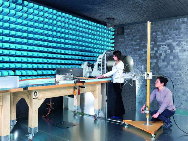 In den Testkammern von Mooser werden Prüflinge von bis zu 1.000 kg Masse und 500 kW Antriebs- und Bremsleistung untersucht.