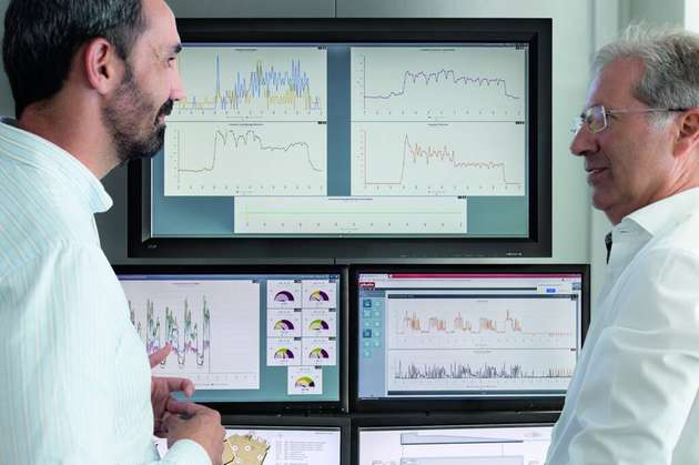 Moderne Energiemanagementsysteme wie Simatic Energy Manager ermöglichen einen detaillierten Einblick in alle Prozesse.