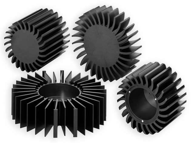 Die Kühlkörpergröße muss vor jedem Design-In an die Größe des entwärmenden elektronischen Bauteils abgestimmt werden.