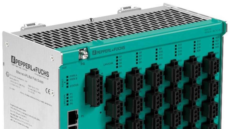 Der Ethernet-APL Rail Switch von FieldConnex