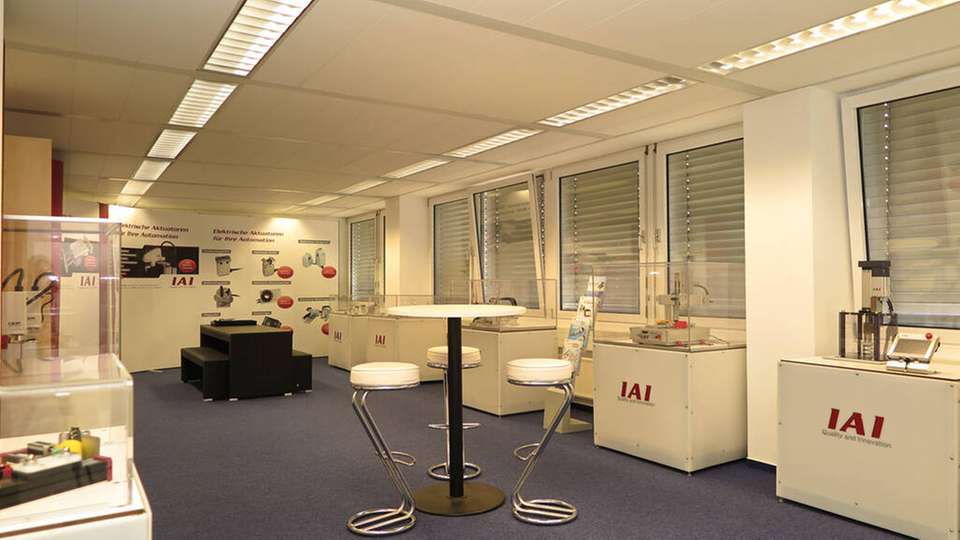 Der neue Showroom bei IAI