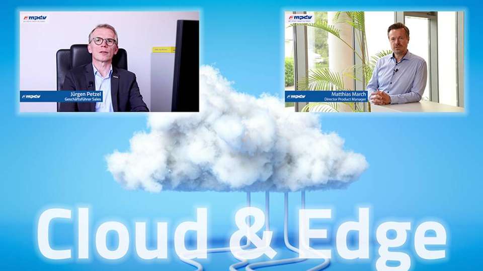 Jürgen Petzel und Matthias March erklären Cloud & Edge.