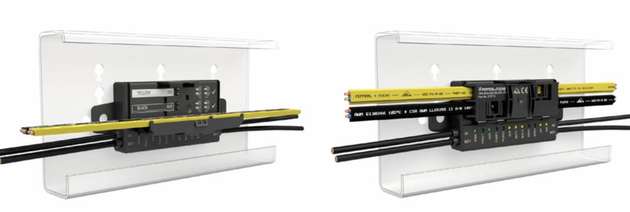 So einfach ist der letzte Schritt in der Installation: Klappe öffnen – Flachkabel einlegen – Klappe schließen und einrasten. Ganz ohne Werkzeug.