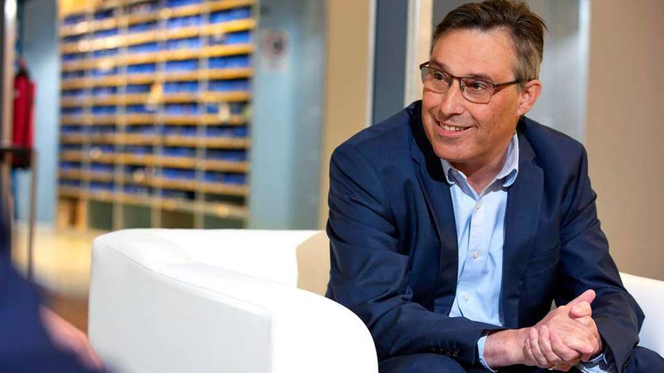 Dirk Villé, Geschäftsführer Atlas Copco Kompressoren und Drucklufttechnik