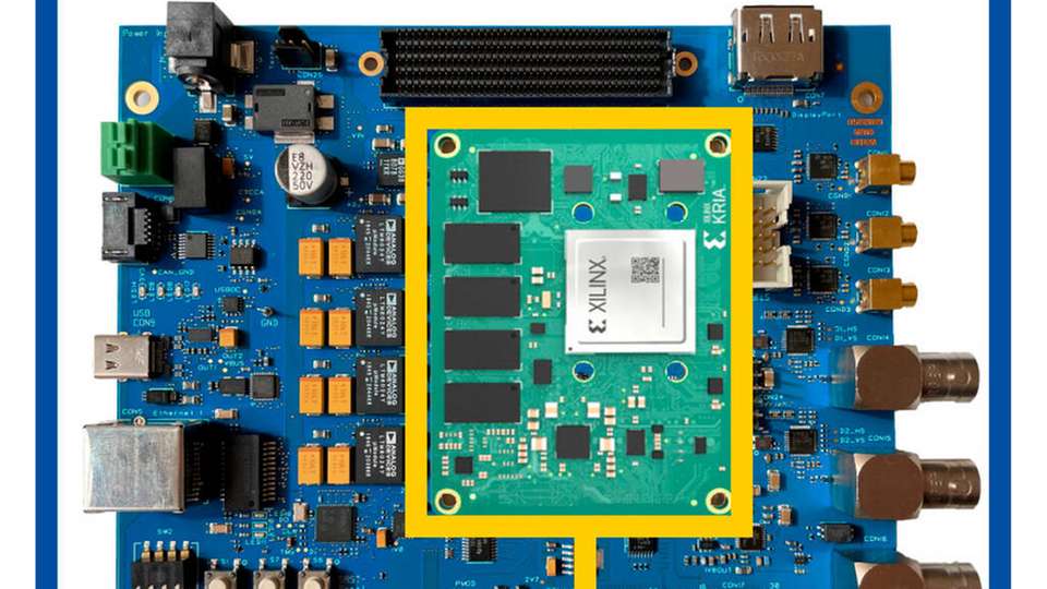 Die neue Embedded-Vision-Plattform Xilinx KRIA K26 SoMs eignet sich optimal für rechenintensive Anwendungen mit verschiedenen Signaldaten.