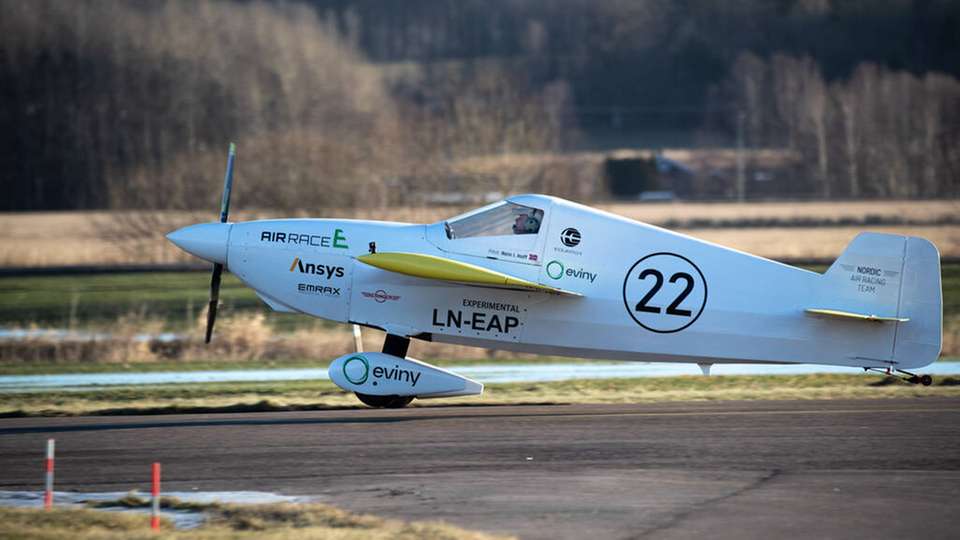 Mit Hilfe der Simulationslösungen von Ansys konnte das Nordic-Air-Racing-Team den Erstflug mit seinem vollelektrischen Flugzeug erfolgreich absolvieren. 