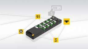 Der TBEN-Lx-SE-U1 bietet Switch-Funktionalität im robusten Gehäuse.