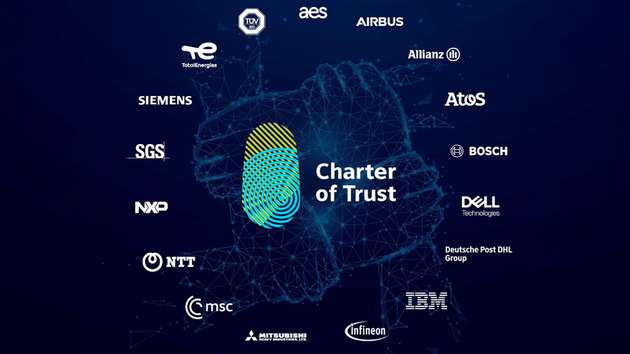 Die Charter of Trust wurde 2018 mit dem Ziel, die digitale Welt von morgen sicherer zu machen, gegründet