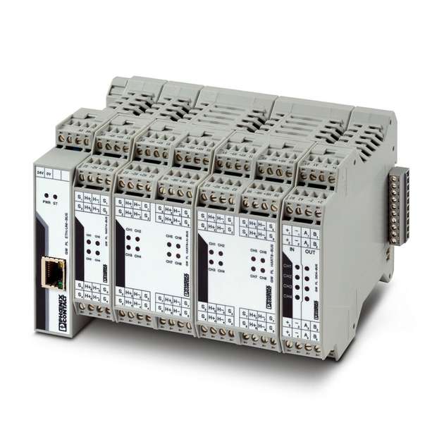 Das modulare HART-Gateway ist zur nachträglichen Anbindung von bis zu 40 Sensoren im Feld geeignet.
