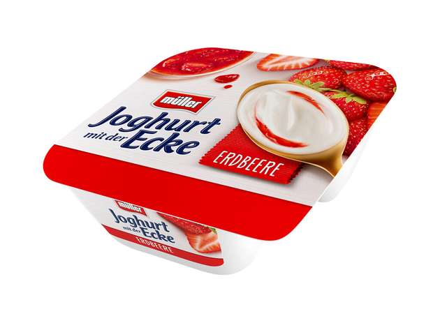 Bei der Produktion von Joghurt mit Fruchtzubereitung blieben früher etwa 6 bis 8 kg Fruchtzubereitung übrig.
