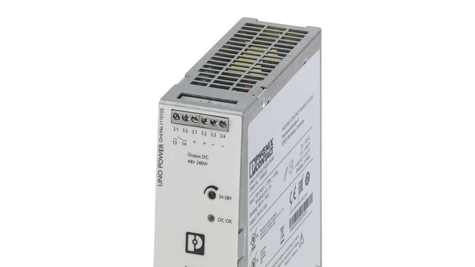 Die Stromversorgung kann mehrere PoE-Endverbraucher beispielsweise in Kombination mit einem PoE-Switch versorgen.