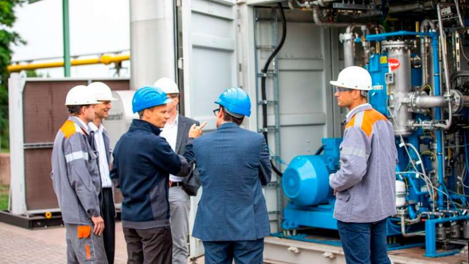 Auch das EU-geförderten Wasserstoffprojekt GrInHy2.0 zählt zur SALCOS-Initiative: Im Rahmen des Projektes wird der weltweit größte Hochtemperatur-Elektrolyseur zur Herstellung von grünem Wasserstoff erprobt.