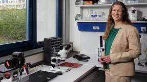 Juniorprofessorin Clarissa Schönecker leitet das Fachgebiet Mikrofluidmechanik an der TU Kaiserslautern.
