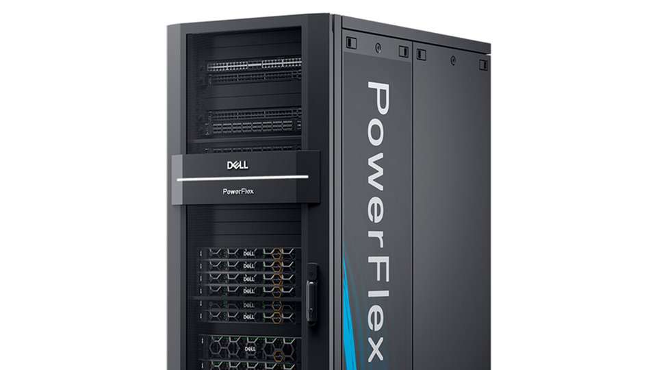 Die neuen Features für  Dell PowerStore, PowerMax und den PowerFlex Tower (hier im Bild) sind das Ergebnis von „Project Alpine“.