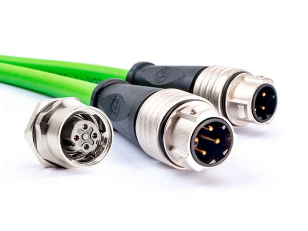 M12 Push-Pull mit Innenverriegelung nach IEC 61076-2-012