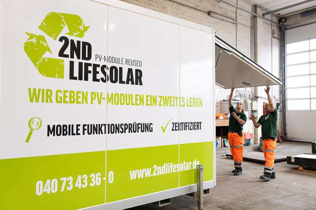 2ndlifesolar und sein mobiles Prüflabor