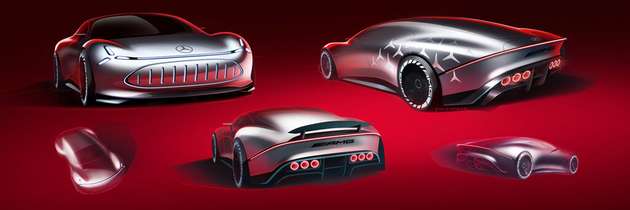 Der Vision AMG aus mehreren Perspektiven